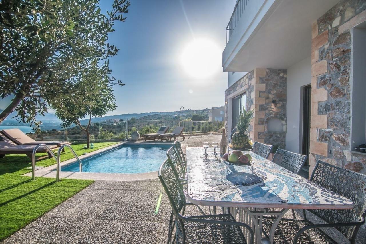 Istros Villas - With Pools, Bbq & Heated Spa Whirlpools, By Thinkvilla Korakiaí Exteriör bild